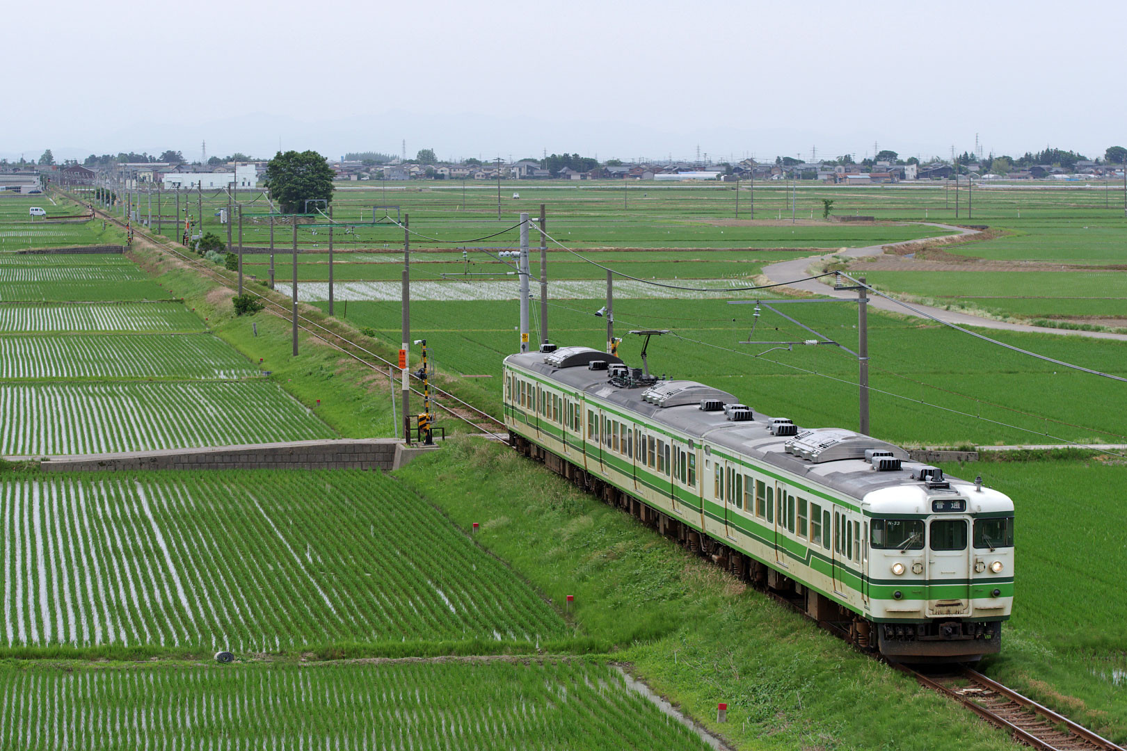 18 6 10 越後線 越後曽根 越後赤塚 どみやんの写真帳blog派出