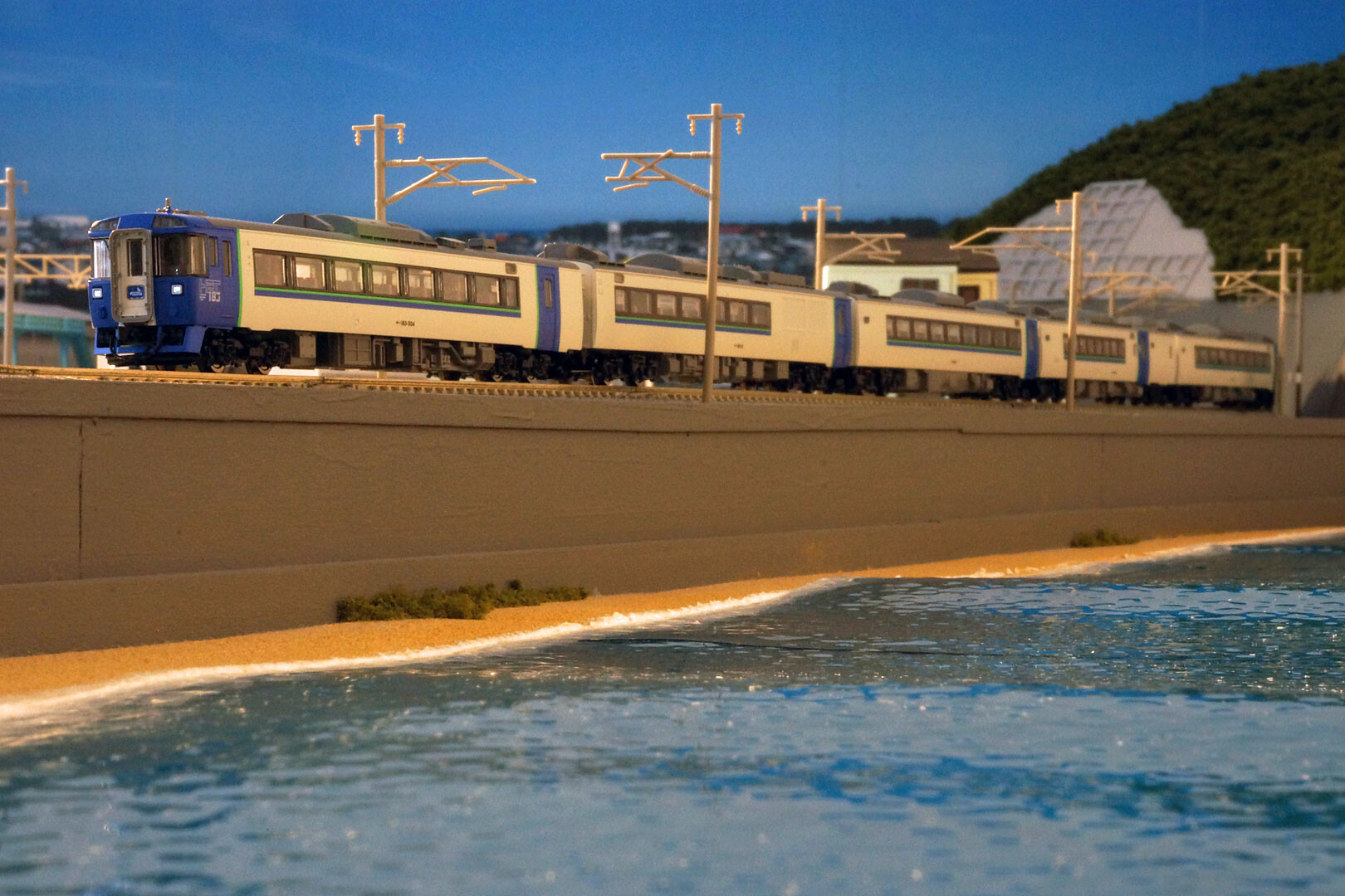 なーやん JR キハ183系特急ディーゼルカー(おおぞら・HET色)セット｜製品