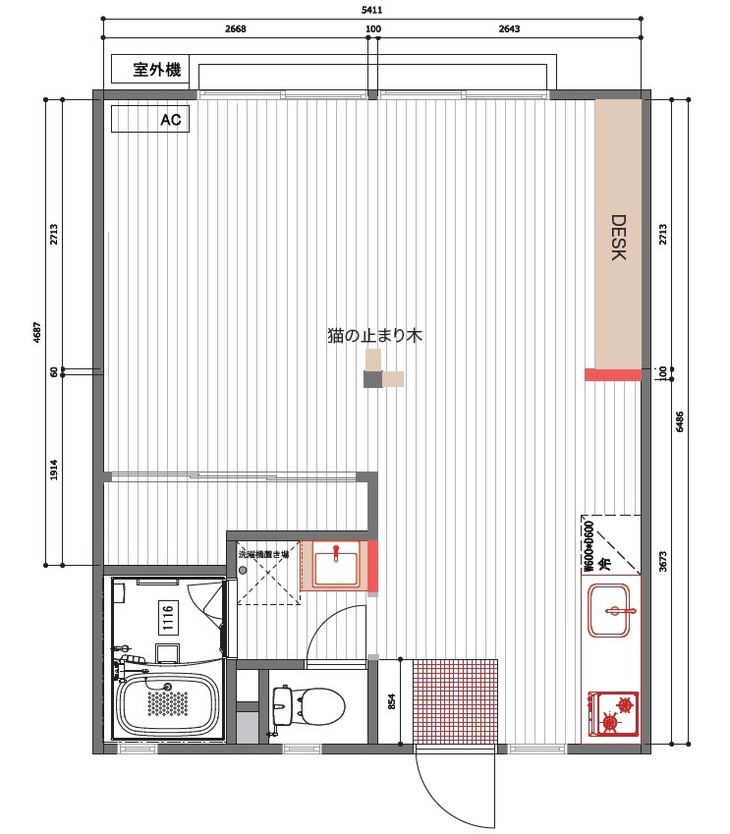フルーア横浜二俣川_図面