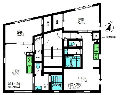 サウスフィールド千鳥町 2F3F