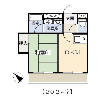 武田ビル202間取り