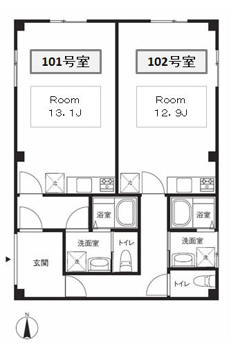 大山間取り図
