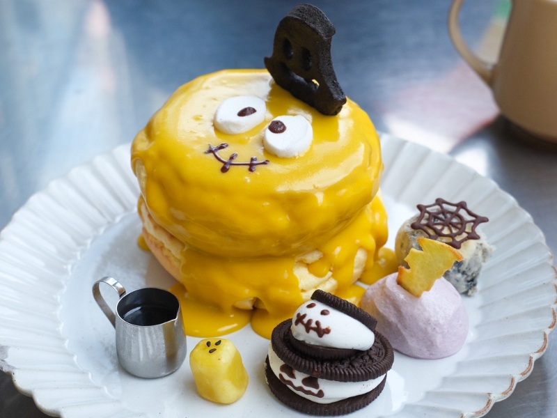 ハロウィン☆盛り沢山パンケーキ