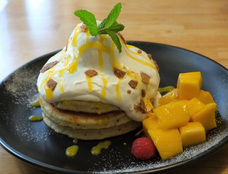 東京 赤坂 ホットケーキパーラーフルフル Fru Full マンゴーマスカルポーネホットケーキ パンケーキ部 Pancake Club Powered By ライブドアブログ