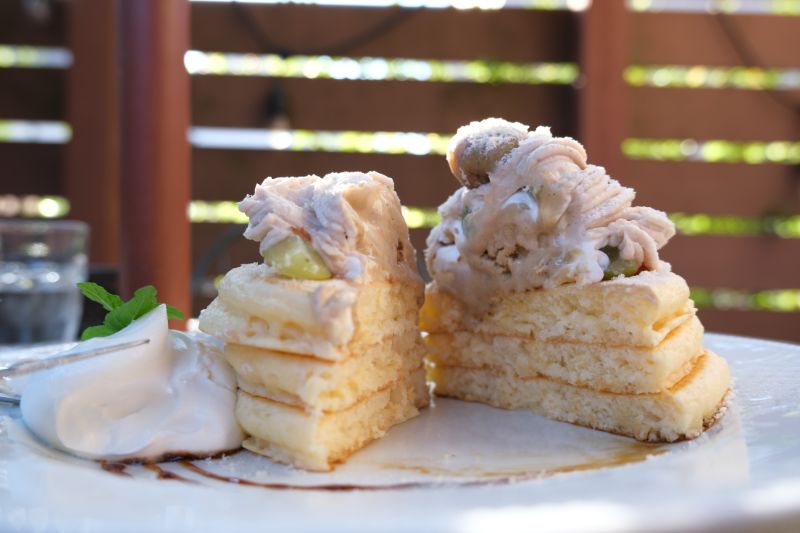 東京 篠崎 カフェアンジェ Cafe Ange モンブランパンケーキ パンケーキ部 Pancake Club Powered By ライブドアブログ