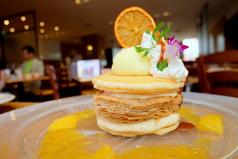 渋谷 カフェクッチーナ カンパニー Cafe Cucina Company 夏季限定パンケーキ オランジュ 夏の宝石 パンケーキ部 Pancake Club Powered By ライブドアブログ