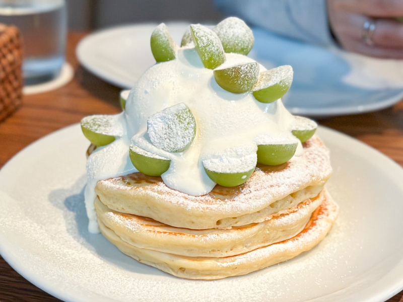 代官山 Ivy Place アイヴィープレイス シャインマスカットとヨーグルトクリームのパンケーキ パンケーキ部 Pancake Club Powered By ライブドアブログ