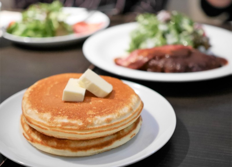 代官山 代官山パンケーキカフェクローバーズ Cafe Clover S ハンバーグセット パンケーキ部 Pancake Club Powered By ライブドアブログ