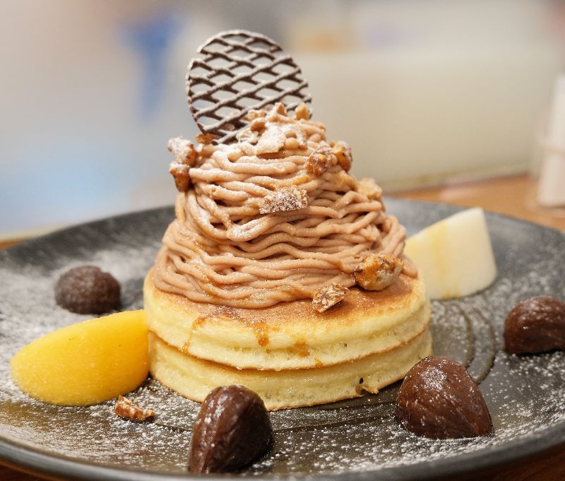 東京 赤坂 ホットケーキパーラーフルフル Fru Full モンブランホットケーキ パンケーキ部 Pancake Club Powered By ライブドアブログ