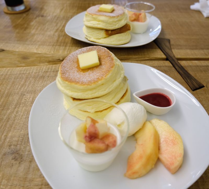 埼玉 東松山 パンケーキ喫茶 六春 コミュニティカフェ まちカフェ 桃パンケーキ パンケーキ部 Pancake Club Powered By ライブドアブログ