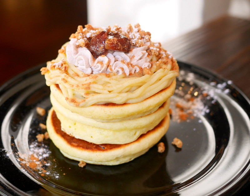 渋谷 24 7 Coffee Roaster Shibuya なると金時芋とマロンクリームのモンブランホットケーキ パンケーキ部 Pancake Club Powered By ライブドアブログ