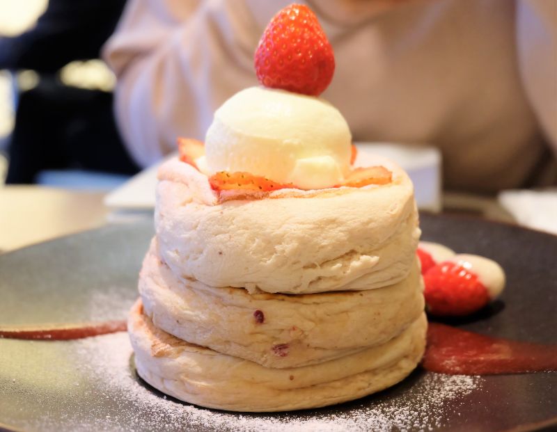 原宿 神宮前 ミカサデコ カフェ Micasadeco Cafe Jingumae ふわふわ苺とホワイトチョコのパンケーキ パンケーキ部 Pancake Club Powered By ライブドアブログ