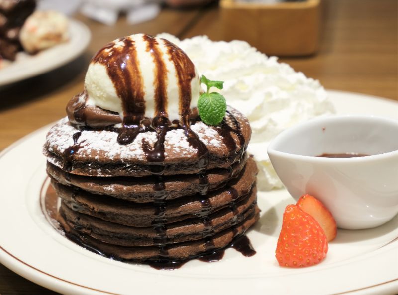 銀座 エッグスンシングス Eggs N Things銀座店 フォンダンショコラ ストロベリーパンケーキ パンケーキ部 Pancake Club Powered By ライブドアブログ