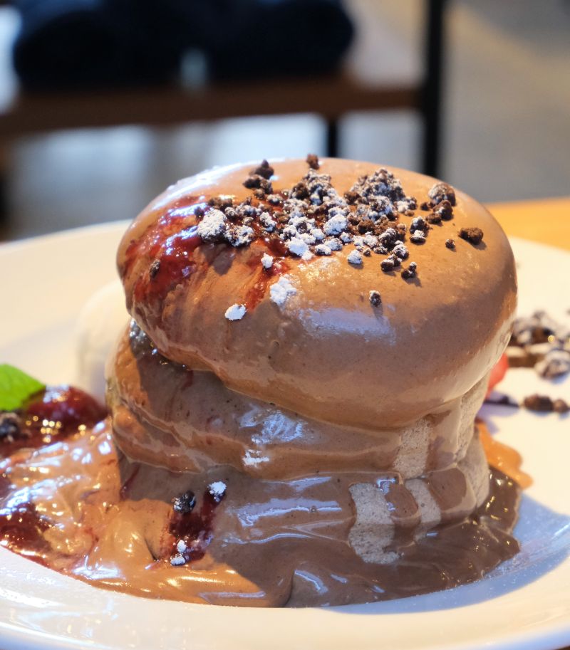 群馬 太田】BLACKSMITH COFFEE 西本町店 パンケーキ・メルティ