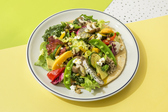 24種のサラダパンケーキ