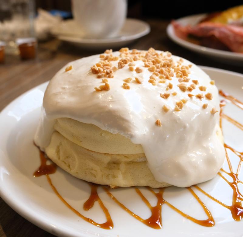 東京 八王子】高倉町珈琲八王子店 特製クリームのリコッタパンケーキ