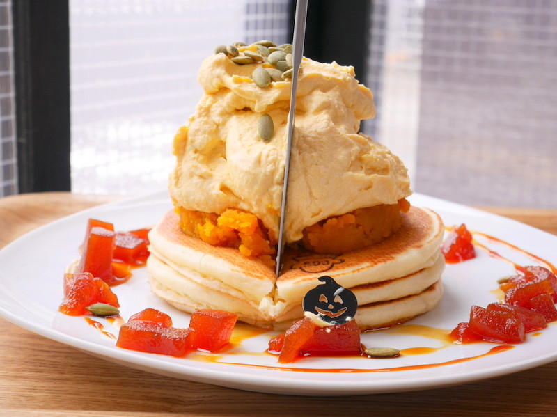 カホン　パンケーキイエロー　A 八王子】503cafe ゴーマルサンカフェ パンプキンパンケーキ