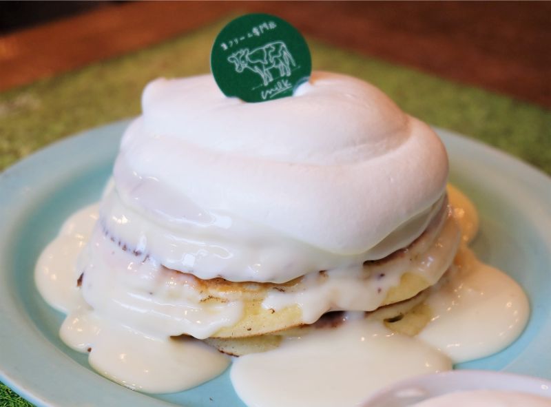 原宿 生クリーム専門店 ミルク 原宿店 究極の生クリームのミルクパンケーキ 窯焼きフレンチパンケーキ パンケーキ部 Pancake Club Powered By ライブドアブログ