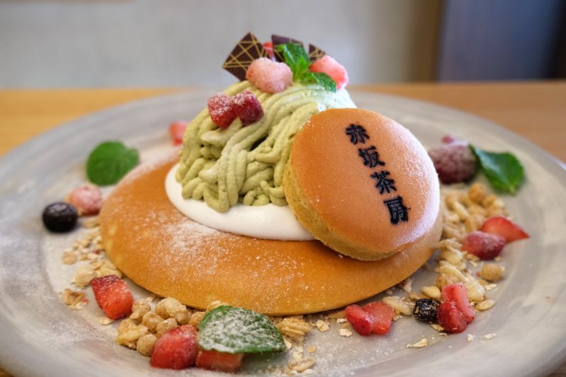 福岡 赤坂 赤坂茶房 ピスタチオのモンブラン 豆乳クリームのパンケーキ パンケーキ部 Pancake Club Powered By ライブドアブログ