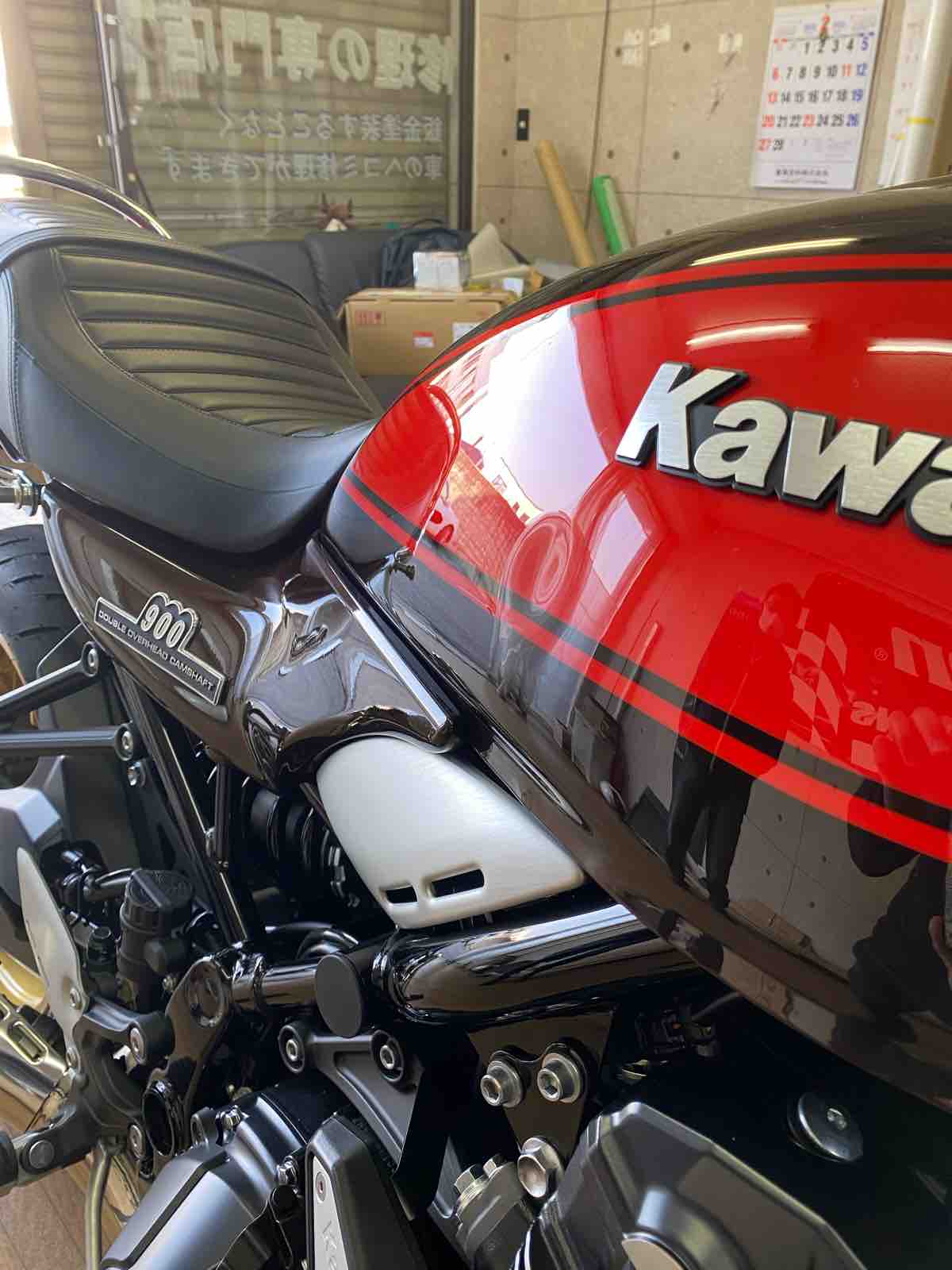 Z900RS 50th タンク 凹みあり Z900RS 50th 50周年記念車 小さな凹み