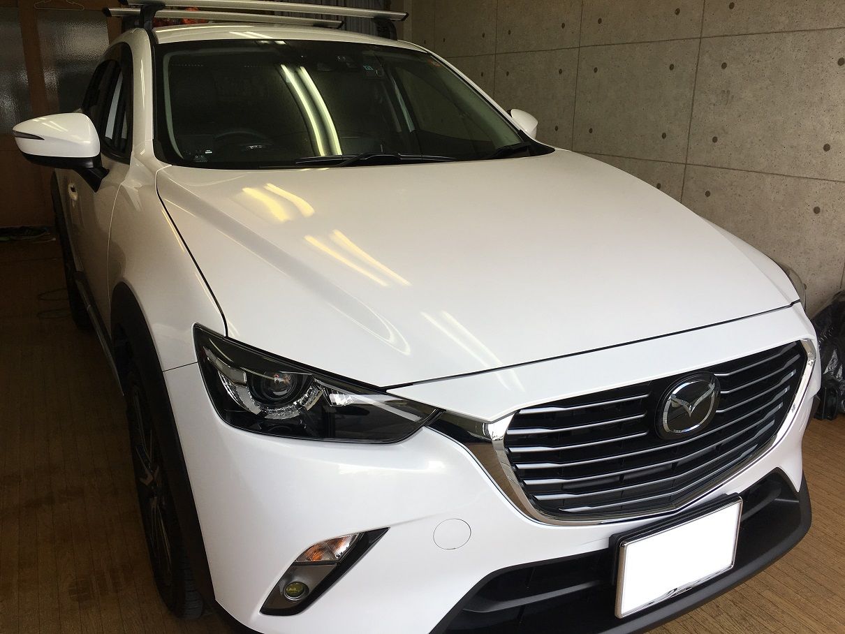 マツダ cx3 ドアのヘコミのデントリペア デントリペアでヘコミ修理 トラストデント栃木宇都宮店 那須大田原店 マツダ cx3 ドアのヘコミのデントリペア デントリペアでヘコミ修理 トラストデント栃木宇都宮店 那須大田原店