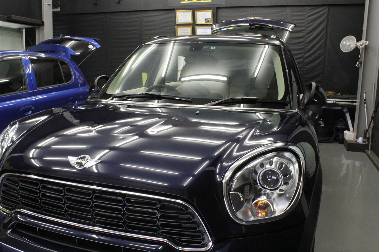 ひょう被害 ミニ クロスオーバー デントリペア専門店 トラストデント神奈川 厚木店