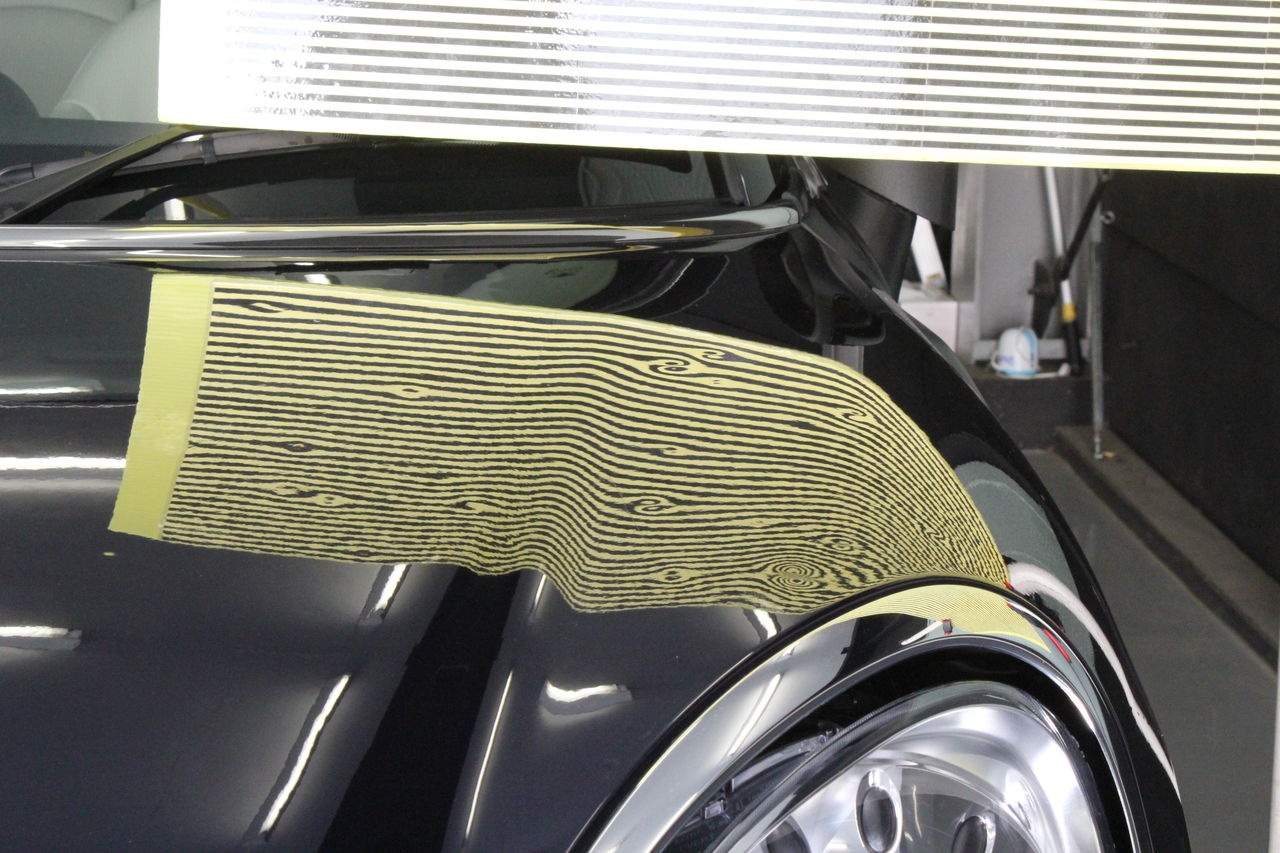 ひょう被害 ミニ クロスオーバー デントリペア専門店 トラストデント神奈川 厚木店