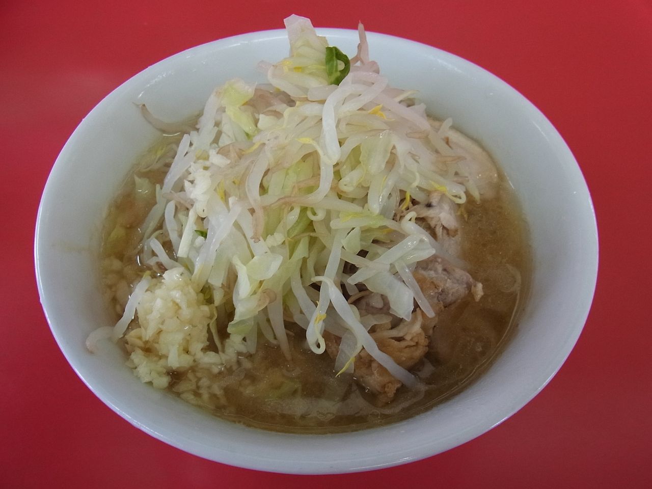 ラーメン二郎 茨城守谷店 城東 ナパームストレッチ