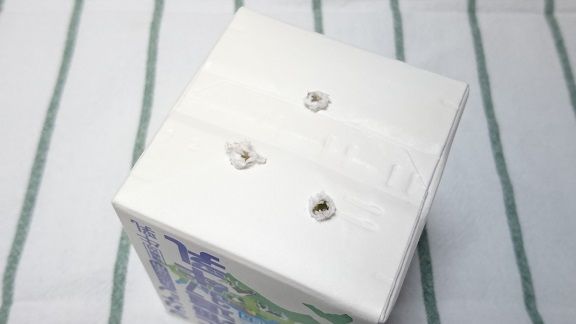 節約目当ての家庭菜園 プランターの代用品 牛乳パックでプランターを作る