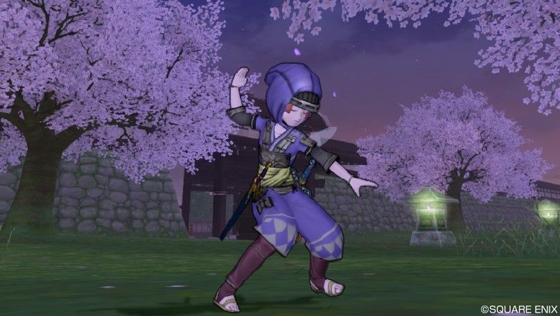 忍者風ドレスアップ メカニックフード ドラクエ10おしゃれアルバム