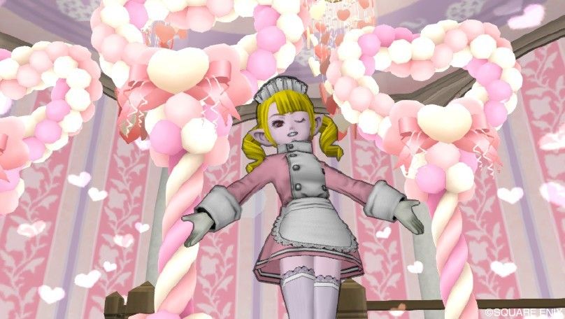 究明者のコート上でドレスアップそのに ドラクエ10おしゃれアルバム