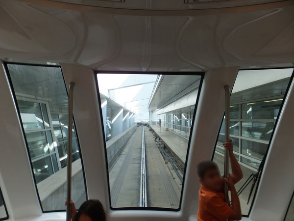 DFW Skylink 〜車内〜