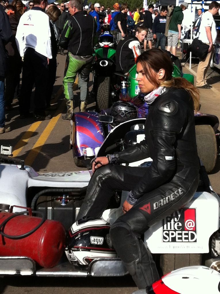 TEAM OZEKI Racing sidecar passenger Blog : American Girl Passenger.