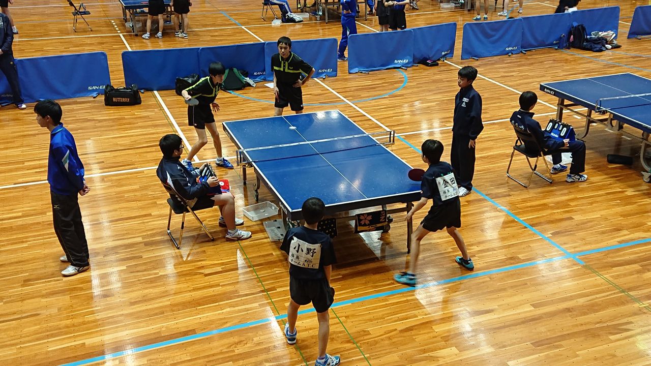 ニッタク杯 北福島オープン 中学生の部 チームa T C 福島市の卓球クラブ