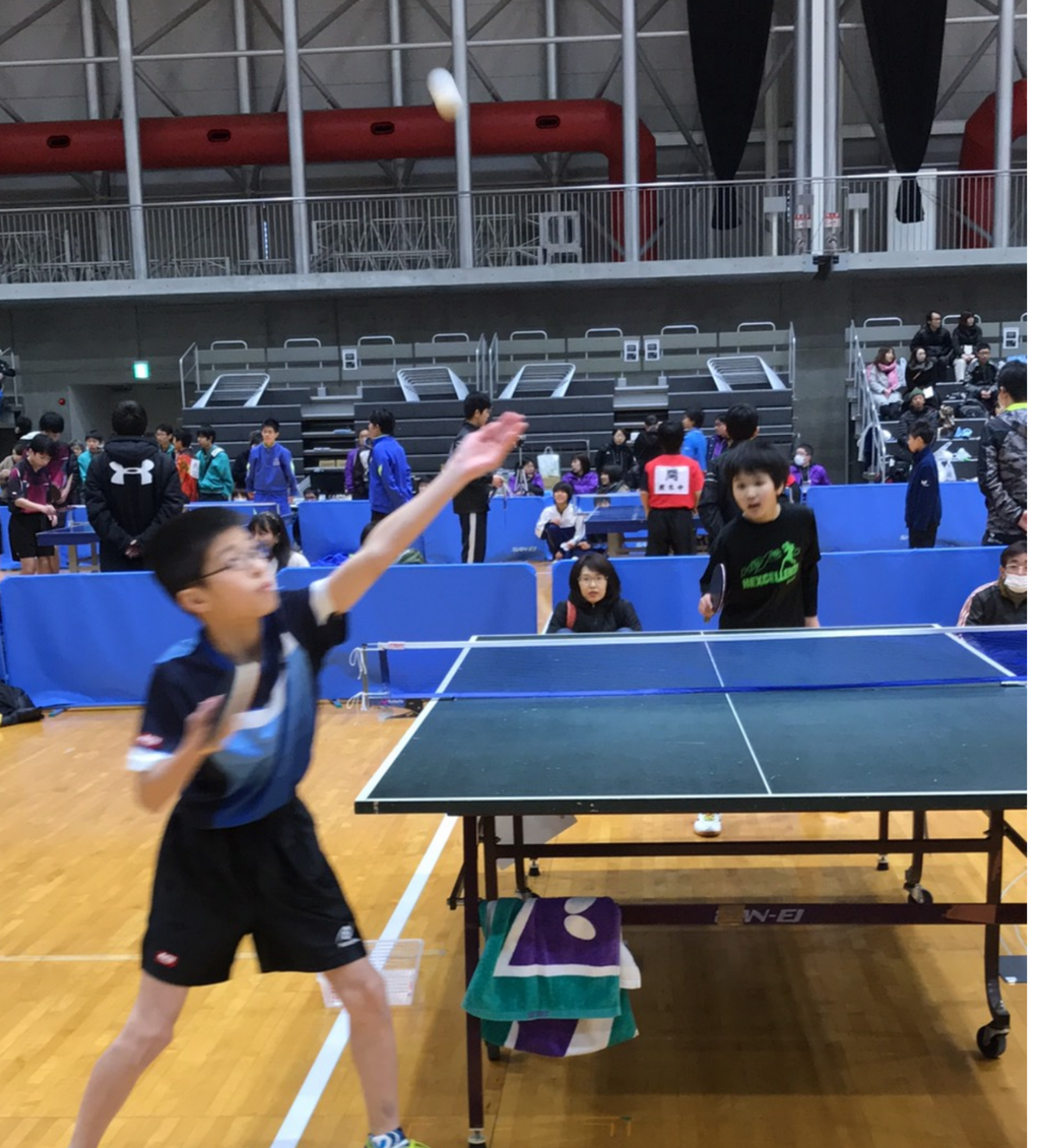 令和元年度白石市卓球協会長杯 中学生以下団体 チームa T C 福島市の卓球クラブ