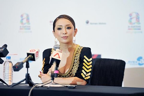 浜崎あゆみ Ayumi Hamasaki a-nation singapore Premium Showcase