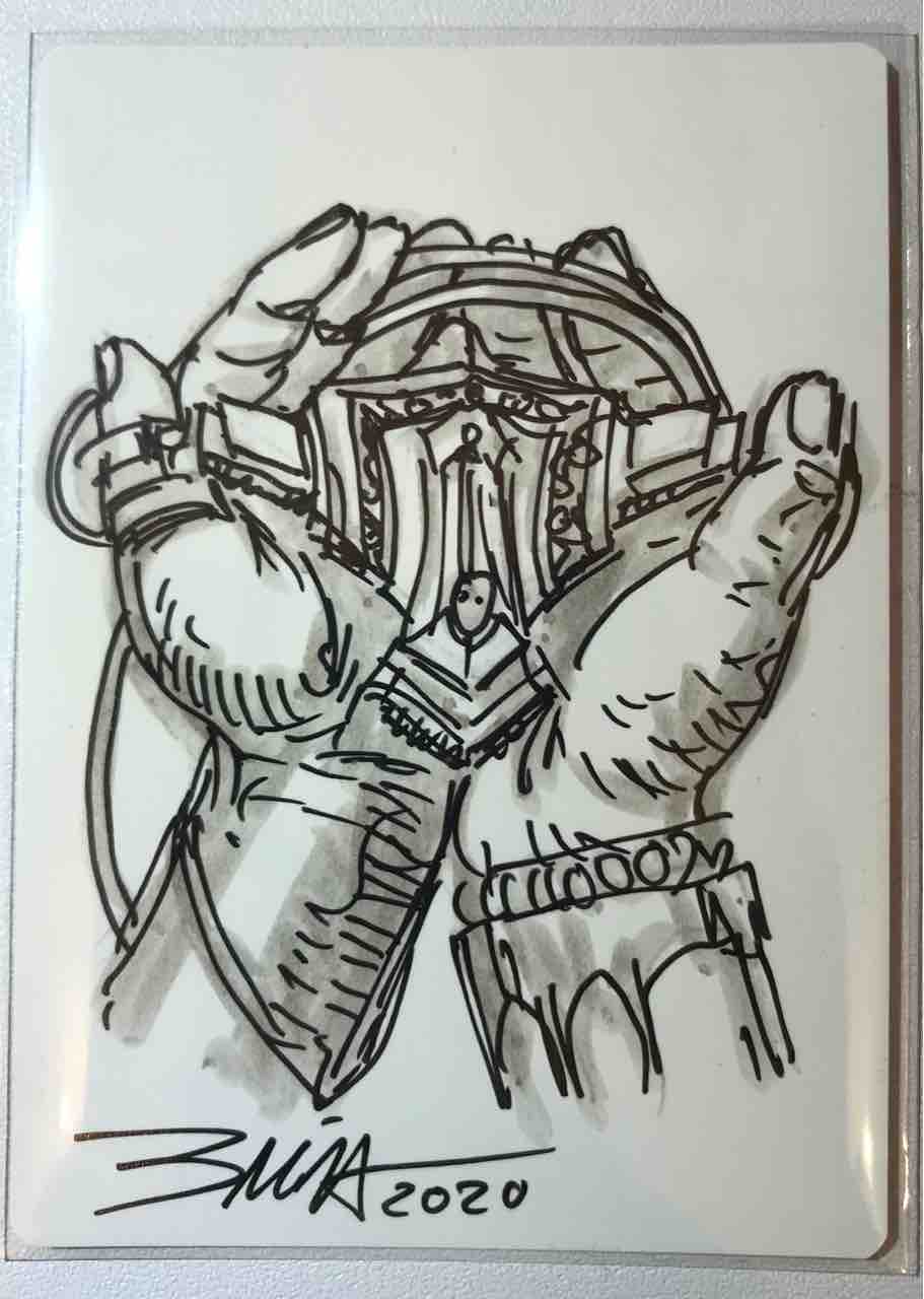 MTG アーティストプルーフ ファルコ・スパーラ 箔押しFoil スケッチ