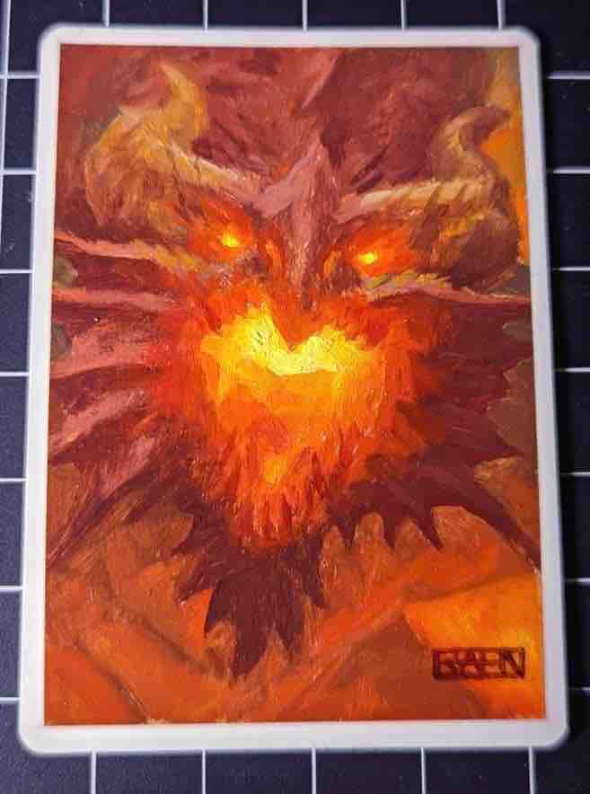 mtg アーティストプルーフ　ペイント　ティアマト　再処理 アーティストプルーフ紹介（ティアマト） : 平平MTG日記