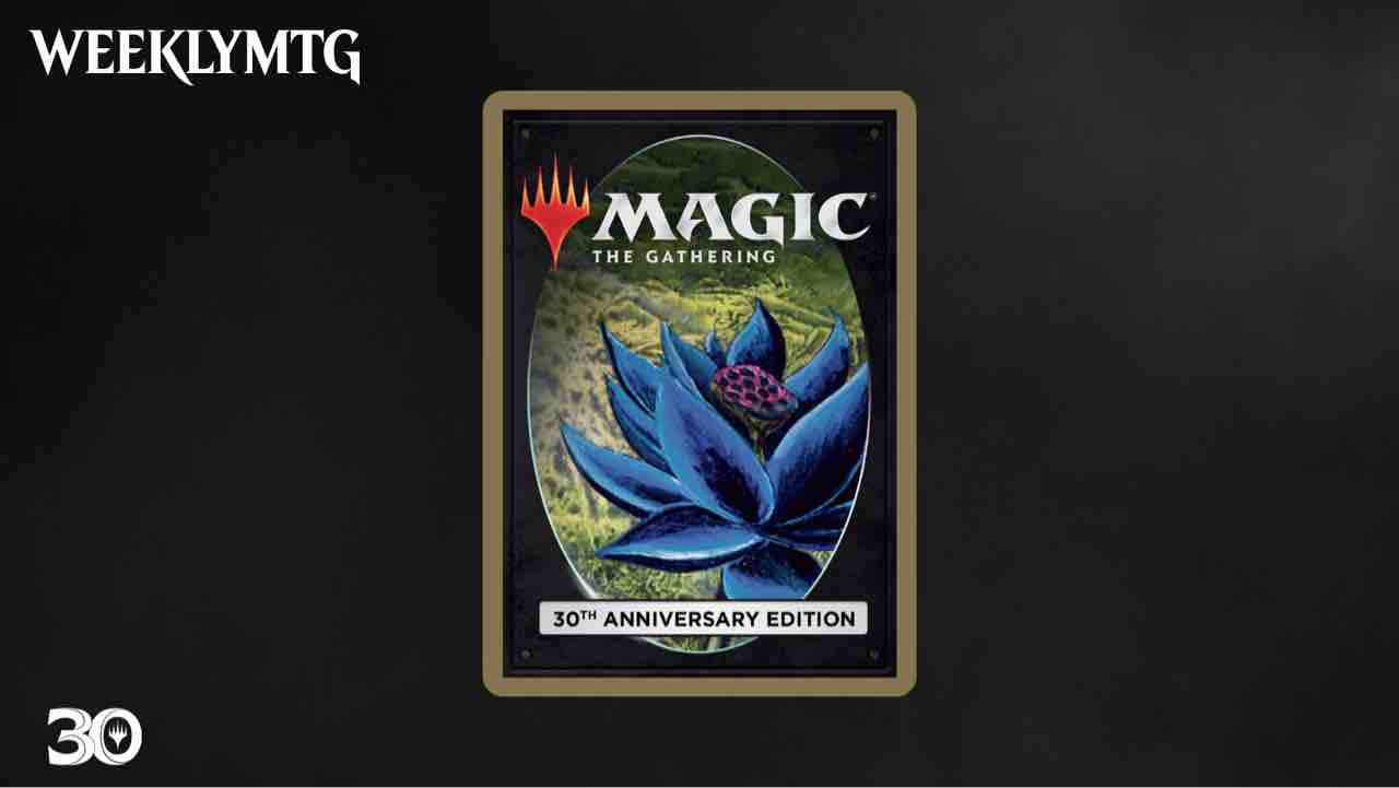 Magicブラックロータス25周年記念デッキケース黒未開封 新品未開封