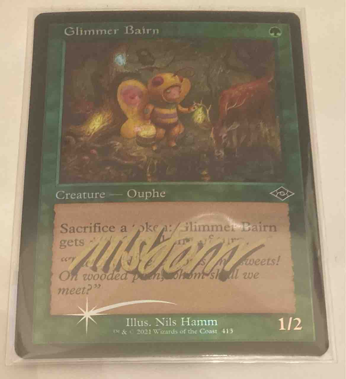 茨角　アーティストプルーフ MTG/AP Nils Hamm 茨角 アーティストプルーフ MTG/AP Nils Hamm - メルカリ