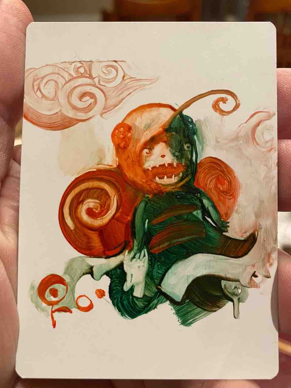 茨角　アーティストプルーフ MTG/AP Nils Hamm 茨角 アーティストプルーフ MTG/AP Nils Hamm - メルカリ