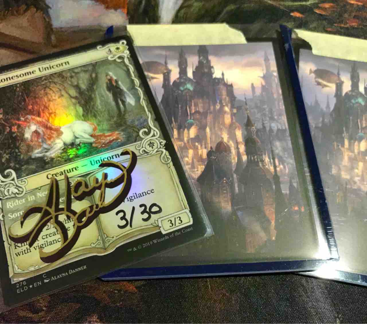 Alayna Dannerのアーティストプルーフ到着 : 平平MTG日記