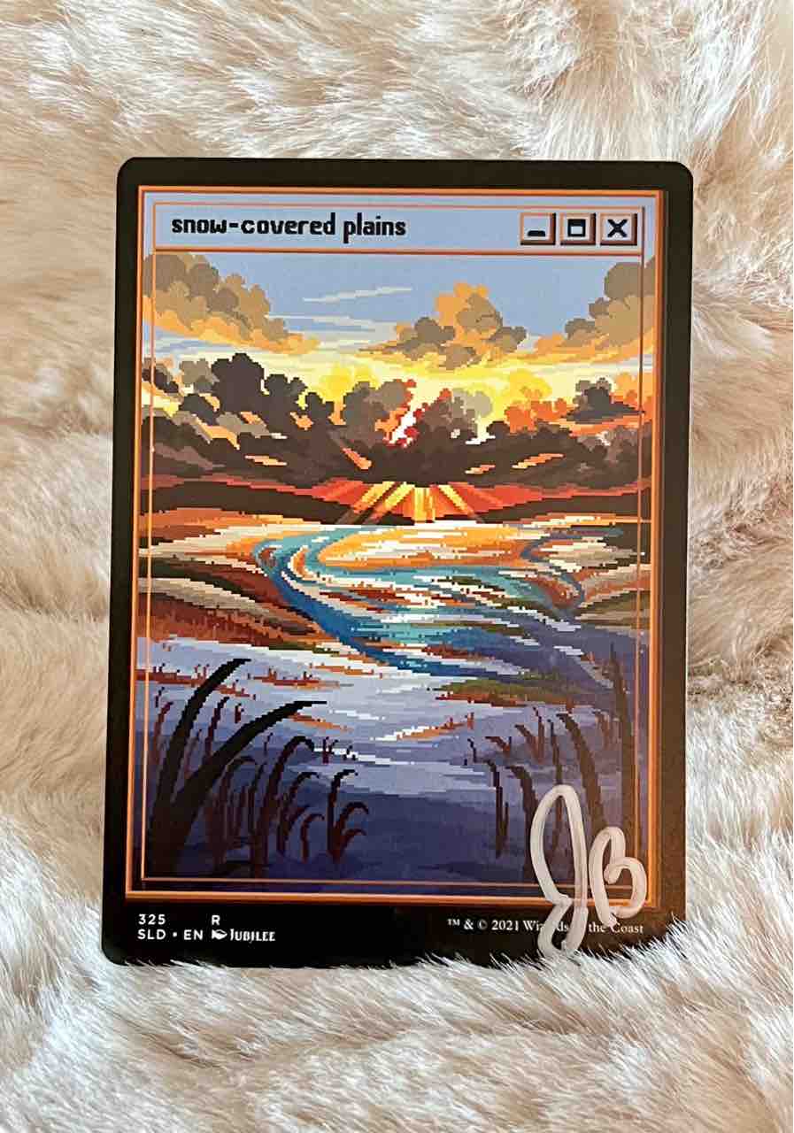 MTG アーティストプルーフ 基本土地5種セット[THB]