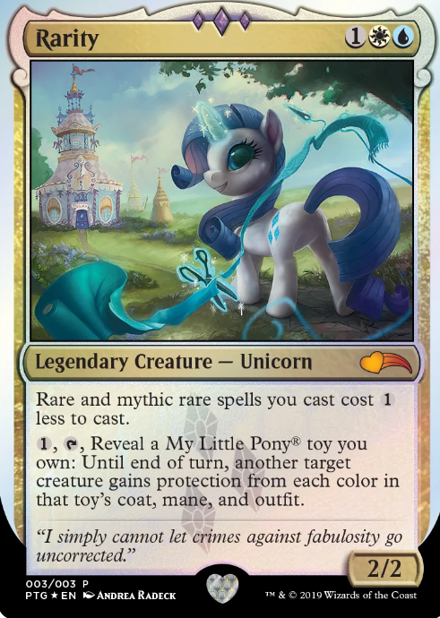 My Little Ponyコラボの限定カード発売 平平mtg日記
