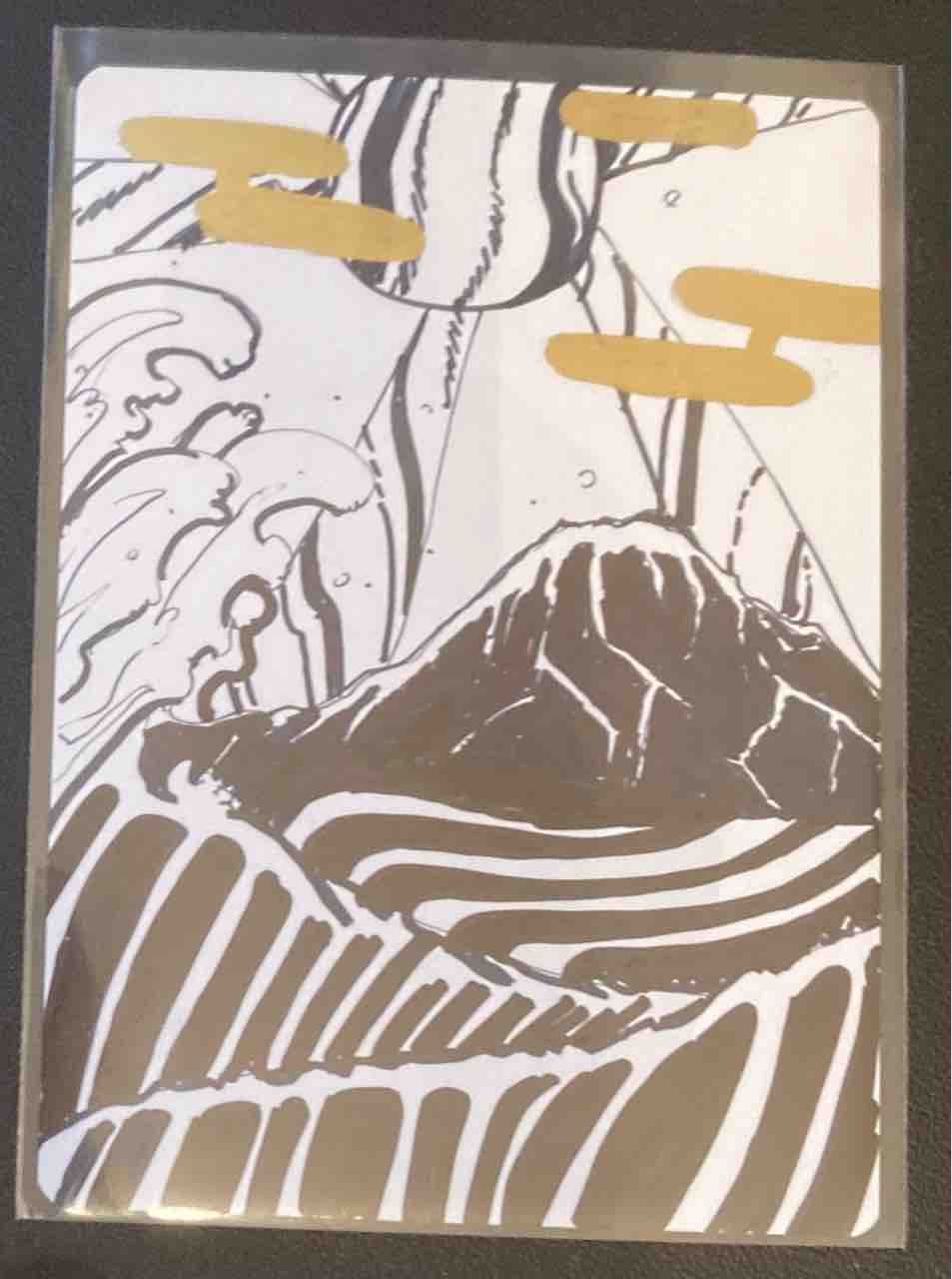 mtg アーティストプルーフ　平地 今日届いたプルーフ（Alexander Deruchenko） : 平平MTG日記