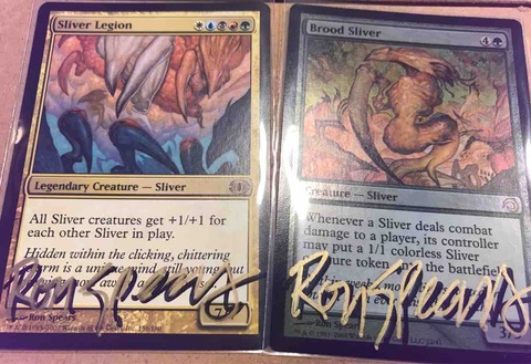 MTG【巣主スリヴァー】アーティストプルーフ アーティストプルーフ紹介（Richard Kane Ferguson) : 平平MTG日記