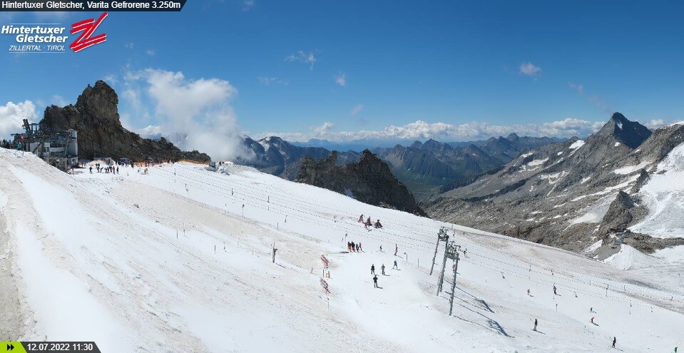 この7月も滑走可能な6つの氷河 : クラブアルペン情報局