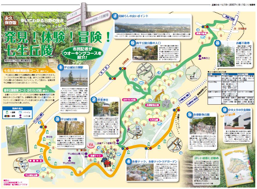 多摩丘陵と京王線 クラブアルペン情報局 多摩丘陵と京王線 クラブアルペン情報局
