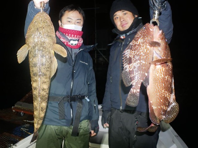 名古屋港　マゴチ　キジハタ