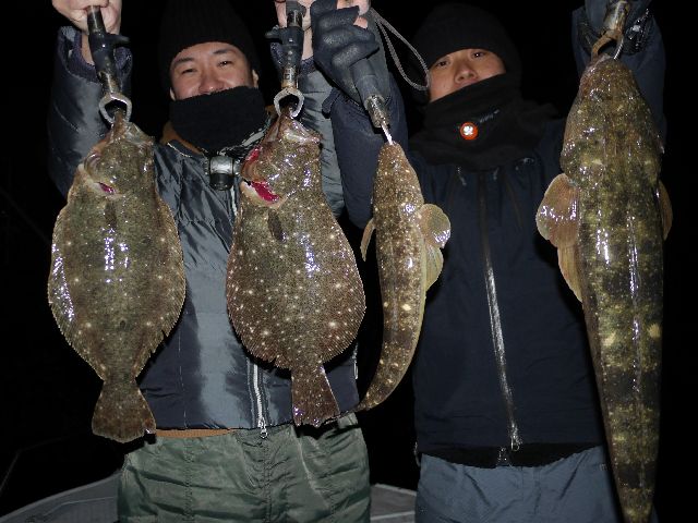 名古屋港　ヒラメ＆マゴチ＆他五目